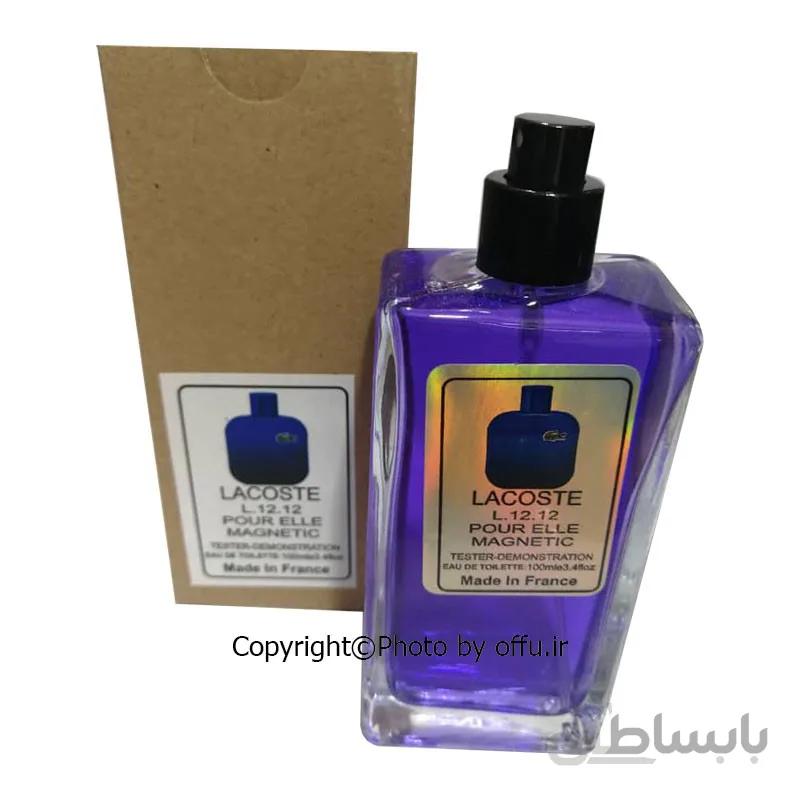 طرح تستر ادوپرفیوم مردانه لاگوست ال.12.12 مگنتیک | L.12.12 Pour Homme Magnetic