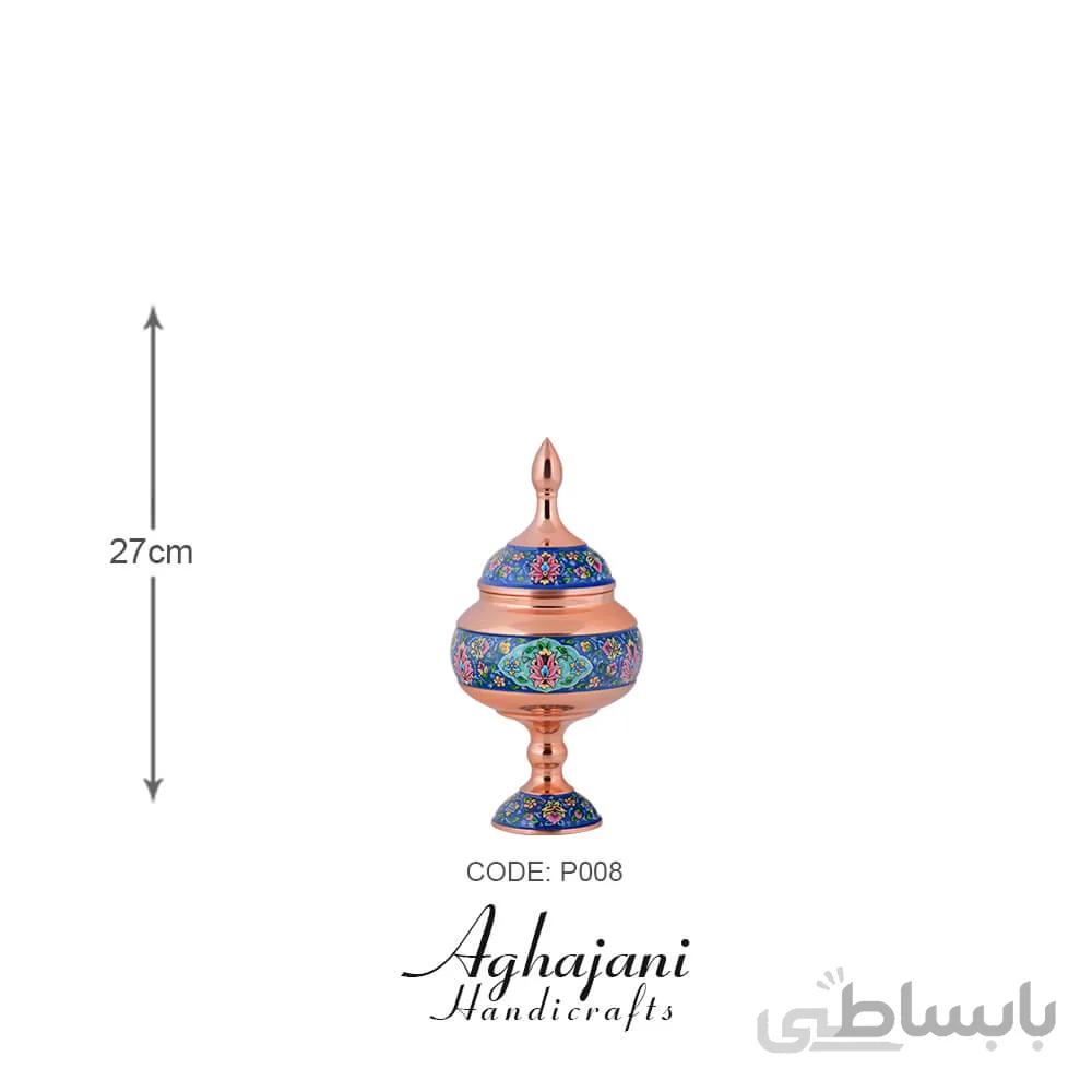 شکلات خوری متوسط مس و پرداز برند آقاجانی