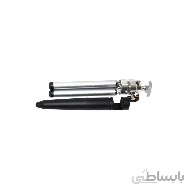 نگهدارنده موبایل و تبلت IDW+قلم طراحی همراه با سه پایه - رنگ مشکی