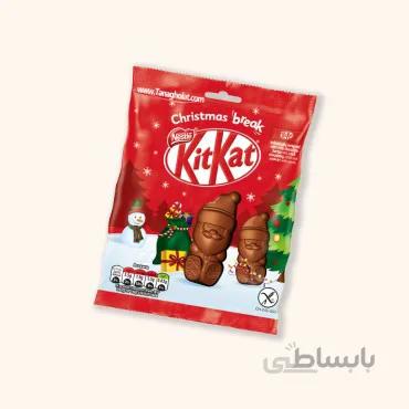شکلات کیت کت مینی بابانوئل بدون گلوتن 55 گرمی