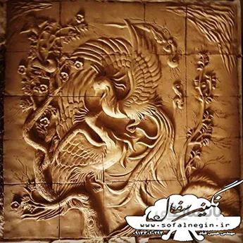 سفال نقش برجسته. کد:۸۵۰۹