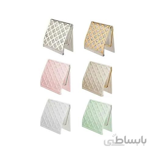 جا دستمال دیواری لیمون طرح گل