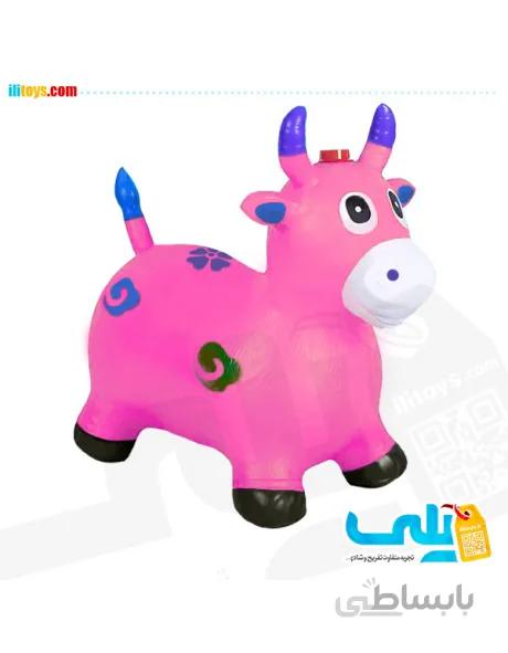 110-18 گاو بادی پرشی صورتی موزیکال
