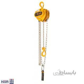 جرثقیل دستی 1 تن کیتو Kito ژاپن با زنجیر 6 متری