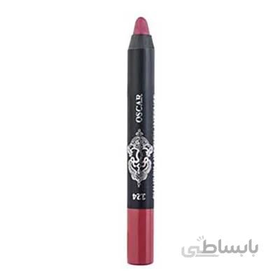 رژلب مدادی اسکار ۱۲۴ / OSCAR Chubby Lipstick Intense Moisturizing Lip Color