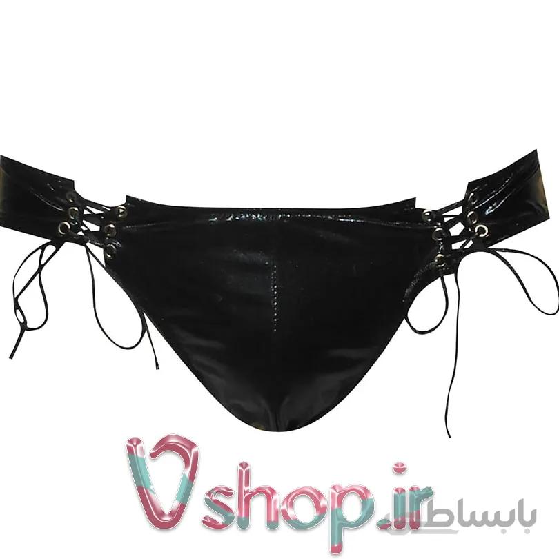 شورت مردانه لاتکس کنار بندی