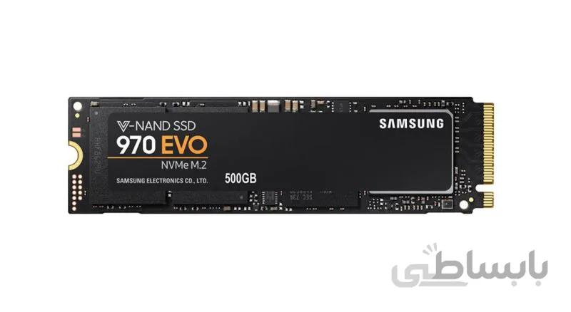 حافظه SSD سامسونگ 970 EVO ظرفیت 500 گیگابایت ا Samsung EVO 970 SSD Internal Drive 500GB