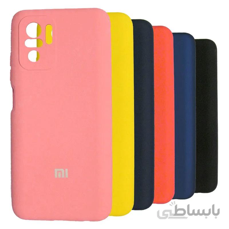 قاب سیلیکونی محافظ لنزدار زیربسته شیائومی Xiaomi redmi Note 10 4G