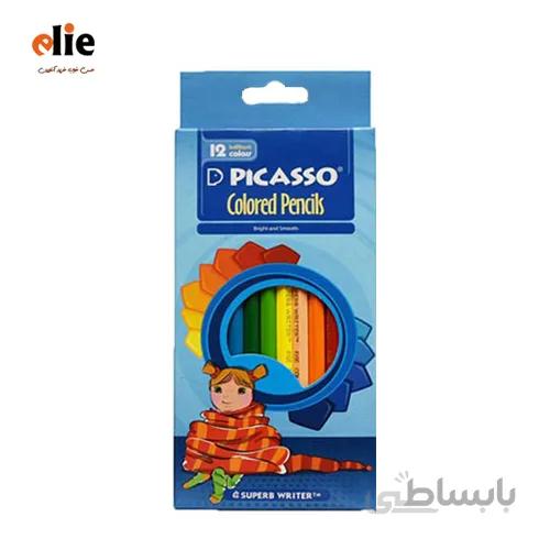 مدادرنگی 12 رنگ پیکاسو -Picasso- جعبه مقوایی