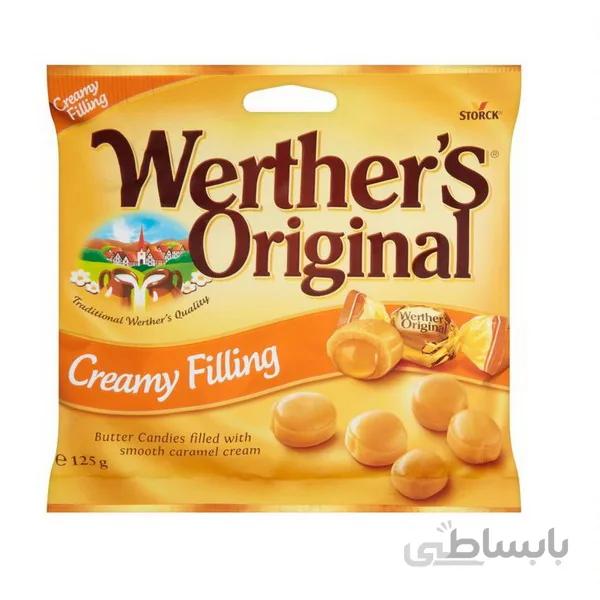 آبنبات Werther’s با مغز کارامل