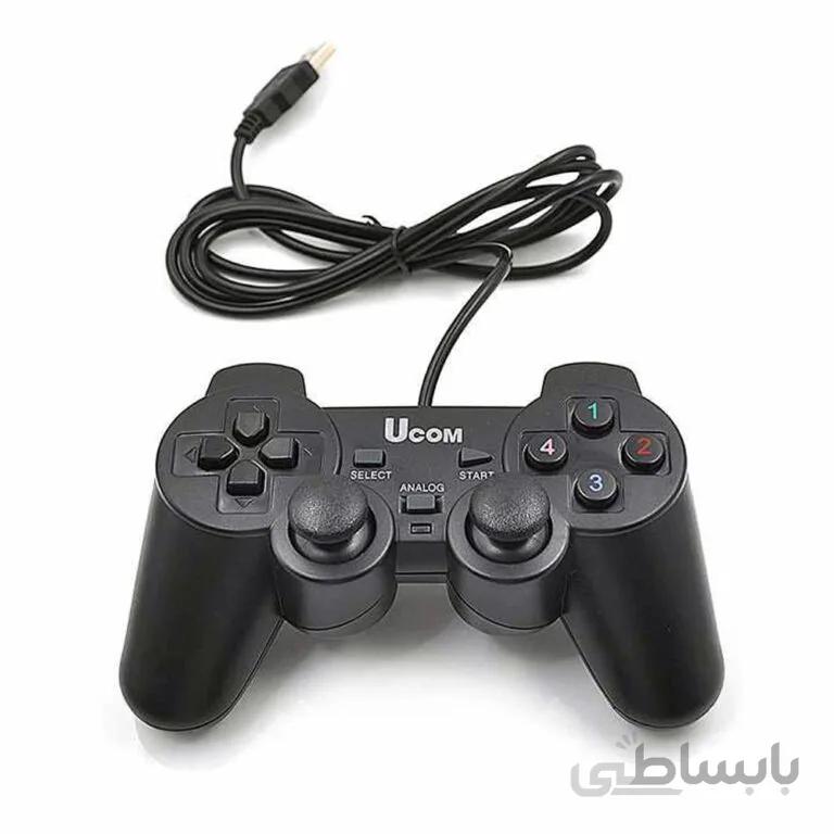 دسته بازی شوکدار کامپیوتر و لپتاپ ucom