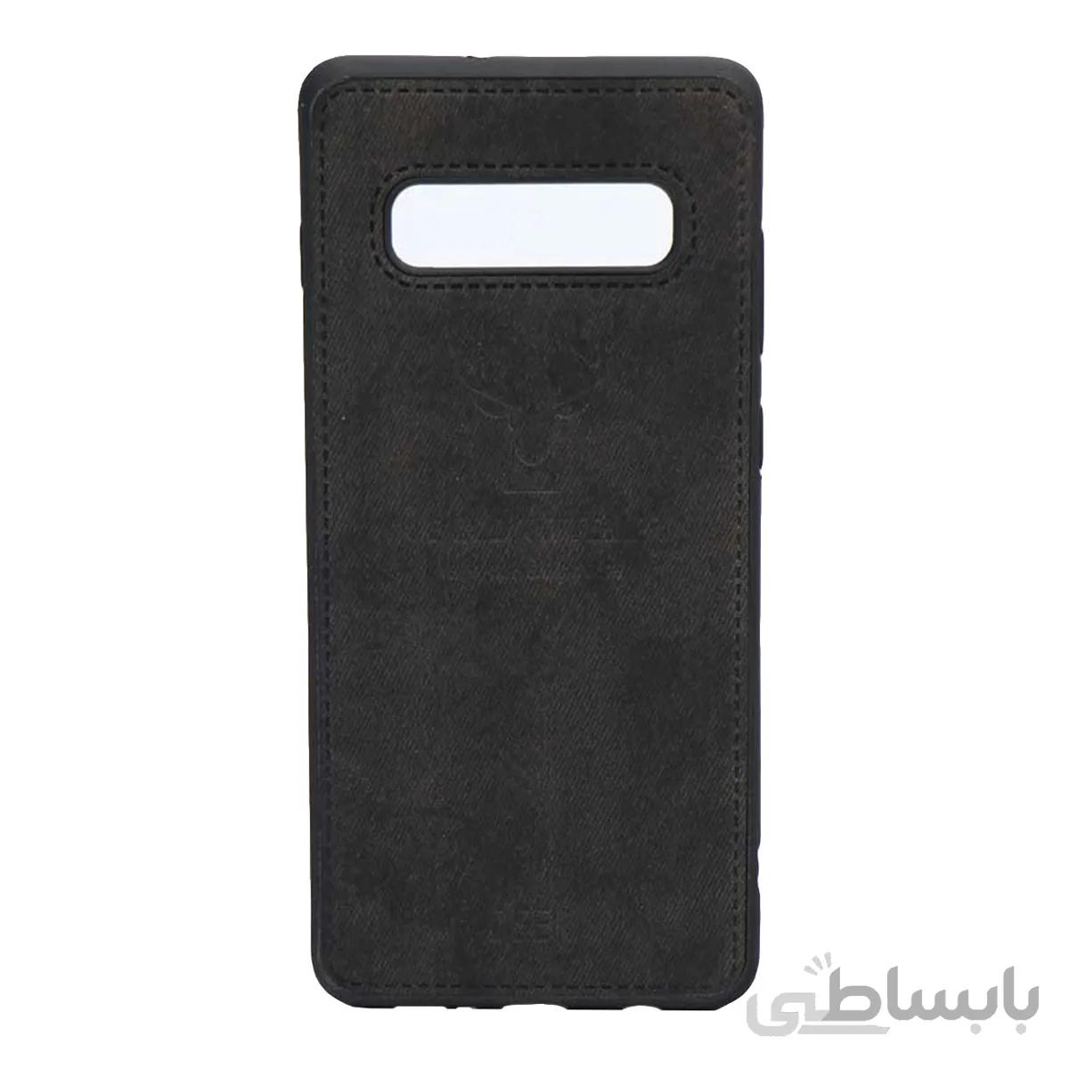قاب چرمی طرح گوزن مناسب samsung S10plus