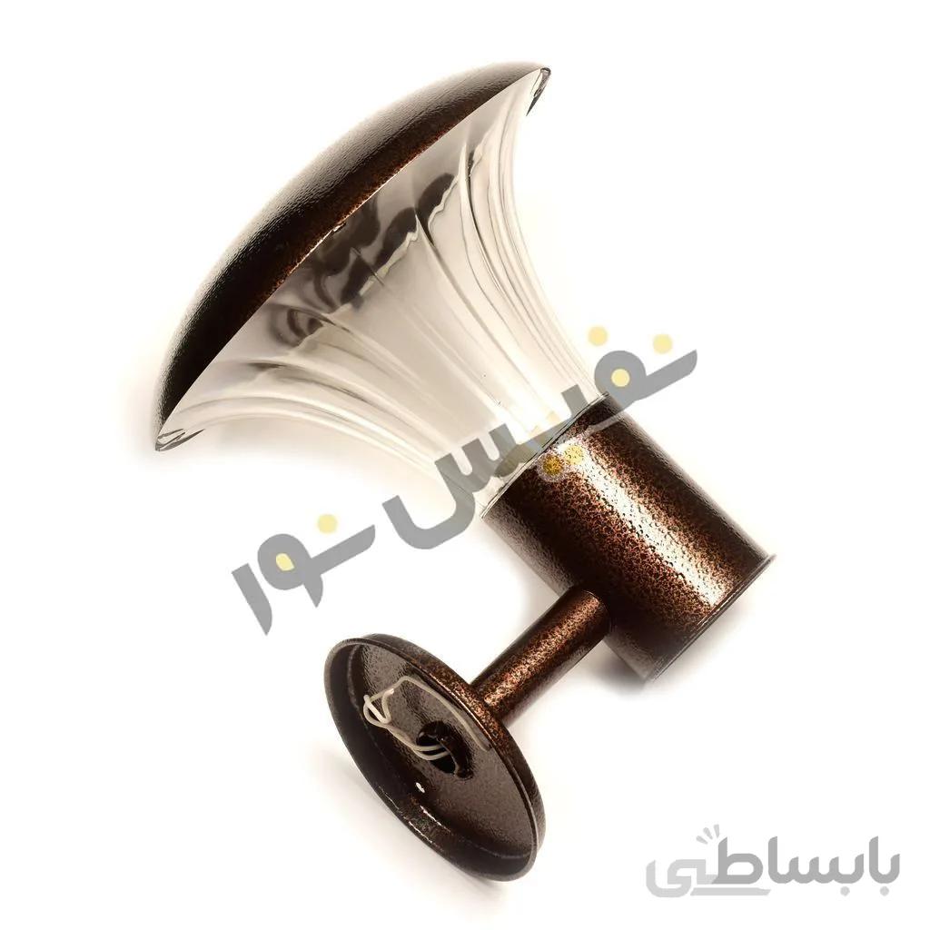 چراغ حیاطی و پارکی دیواری فلزی مدل OL02 D