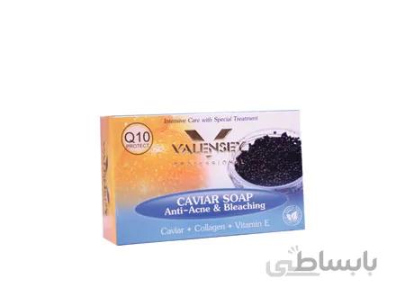 صابون خاويار ولنسي - Valensey Caviar Soap مناسب براي تقويت کننده ، ضد لک و ضد جوش