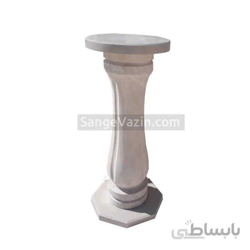 پایه میز و پایه گلدان سنگی