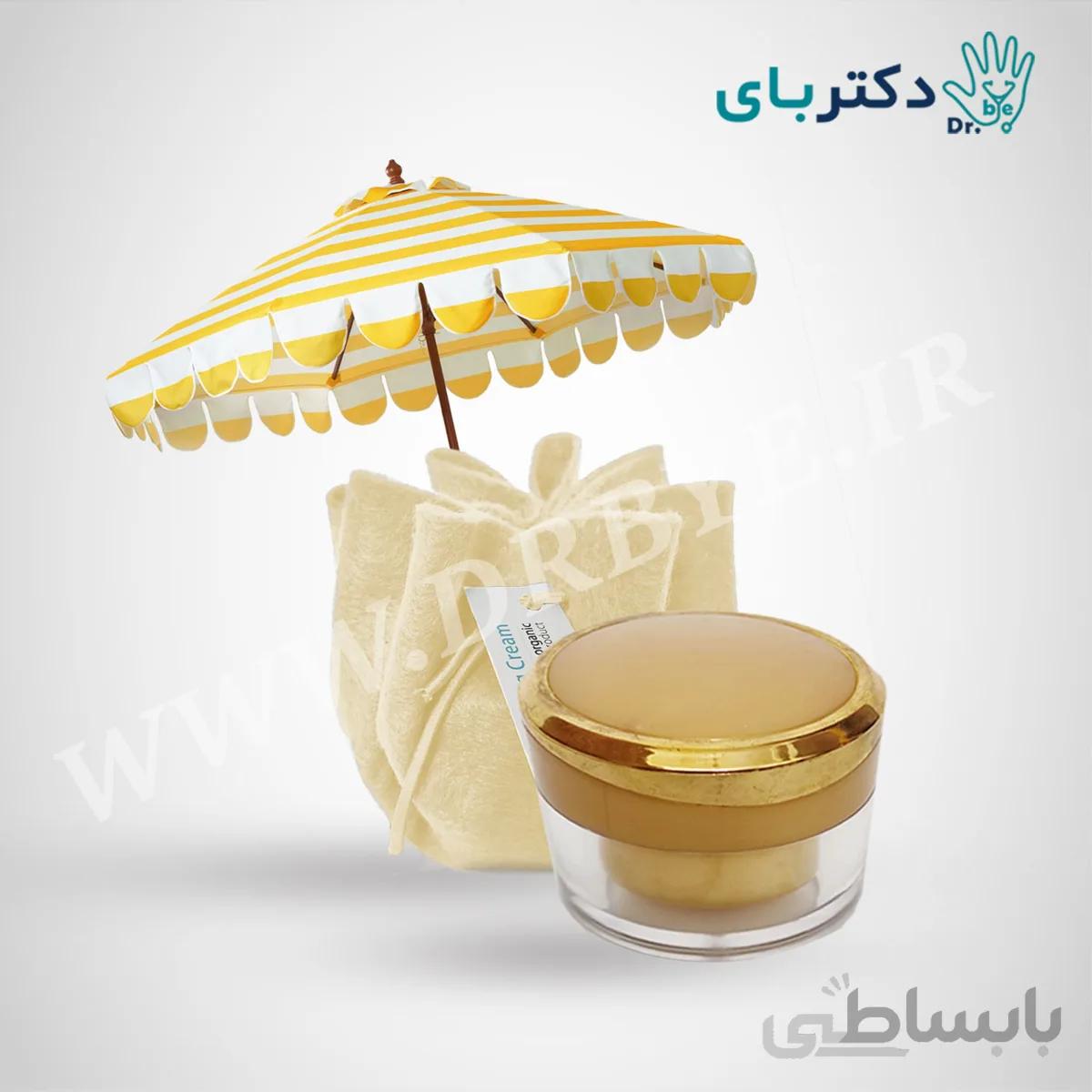 کرم ضدآفتاب رنگی گیاهی تمام ارگانیک تلالو 30 گرم ا Talalo Organic Gold Sunscreen 30g