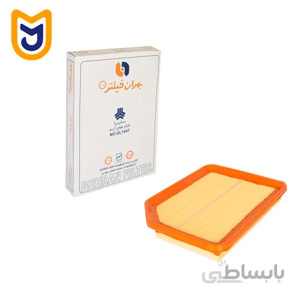 فیلتر هوا بهران مدل GL 1447 مناسب آریو