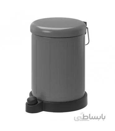 سطل زباله پدالی ایکیا مدل TOFTAN رنگ خاکستری