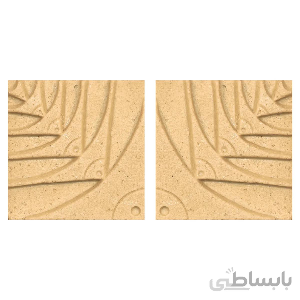 دیوارپوش تندیس و پیکره شهریار مدل امای کد W1010 04 بسته 2 عددی