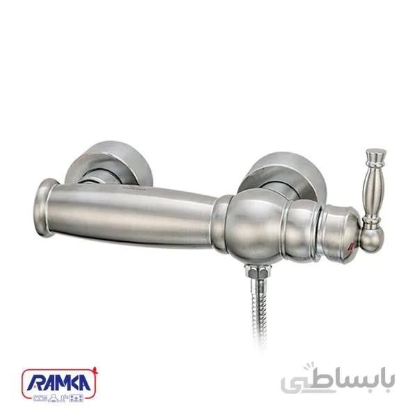 شیر توالت آنتیک کروم مات قهرمان