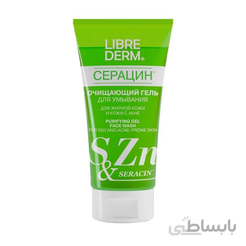 ژل شوینده صورت سراسین لیبریدرم (کد 126) LIBREDERM Seracin Purifying Gel Face Wash 150ml