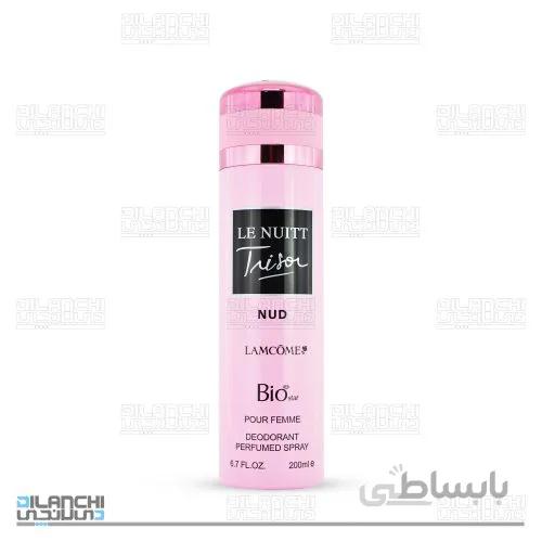 اسپری خوشبو کننده بدن بانوان بیو استار مدل Lancome La Nuit Tresor حجم 200 میلی لیتر