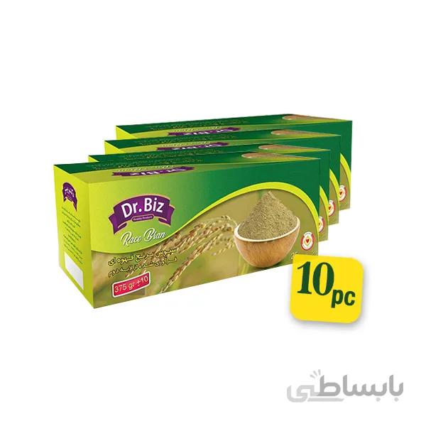 پک 10 عددی سبوس برنج بیز مورد تایید انجمن دیابت ایران