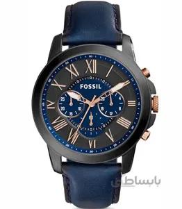 ساعت مچی مردانه فسیل مدل ٖ FS5061 ٖGrant ا Fossil Men's Grant Stainless Steel Chronograph Quartz Watch