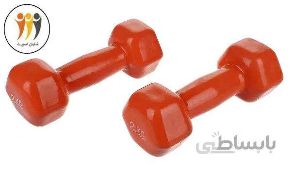 دمبل ایروبیک2کیلوگرم ا دسته: