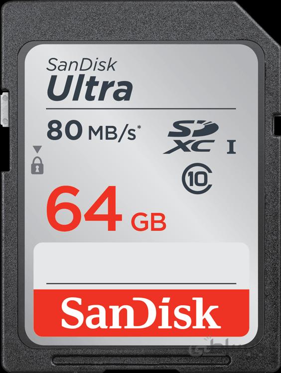 مموری کارت 64گیگابایت Sandisk مدل Ultra ا Sandisk 64GB Ultra SD C10,UHS-I MEMORY