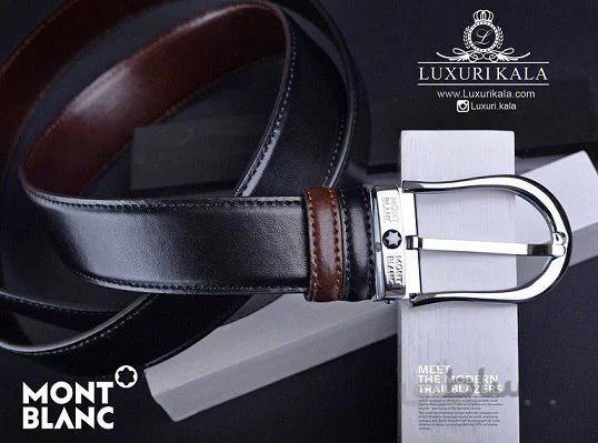کمربند چرم (لاکچری) MONT BLANC ا MONT BLANC BELT