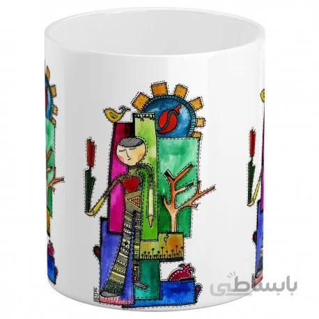 ماگ سرامیکی مهرانه