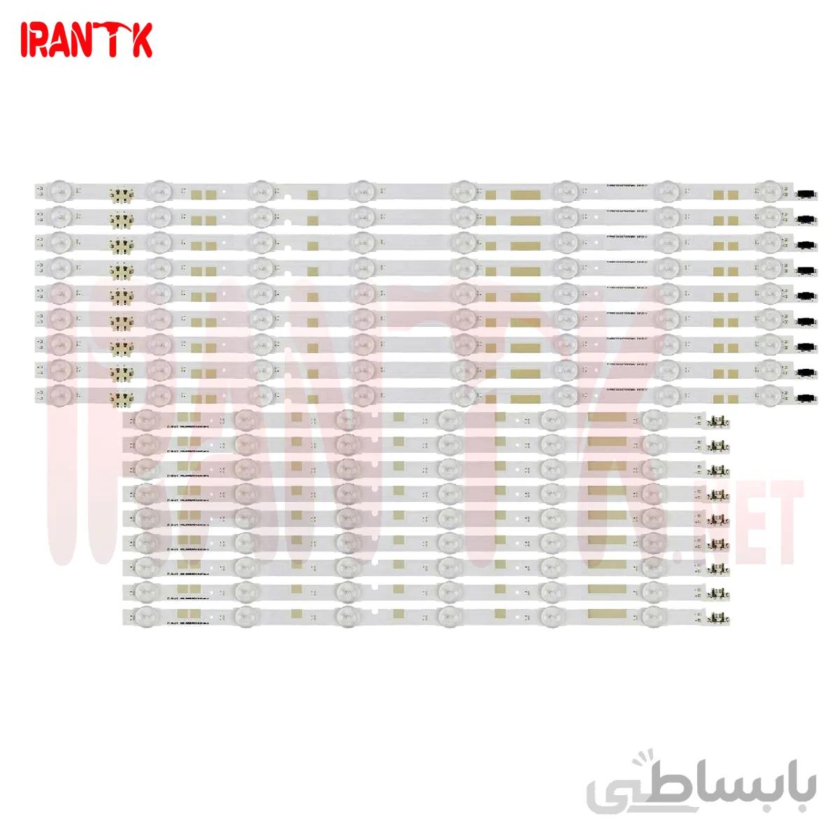 بک لایت 55 اینچ سامسونگ 55JS و 55JU