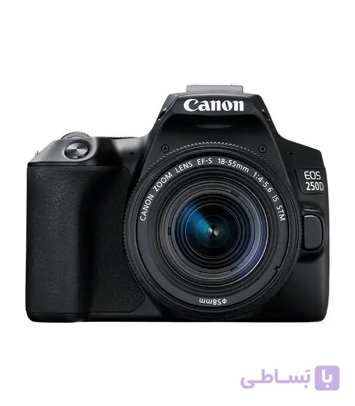 دوربین دیجیتال کانن مدل EOS 250D به همراه لنز 55-18 میلی متر IS STM