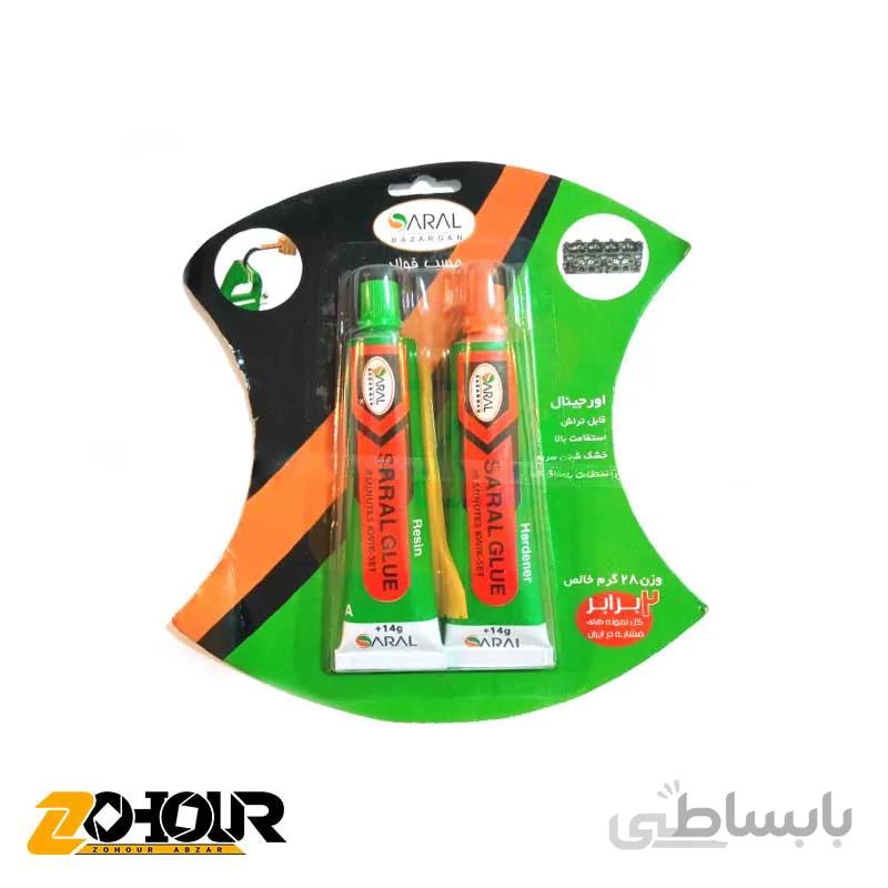 چسب دوقلو فولاد سارال