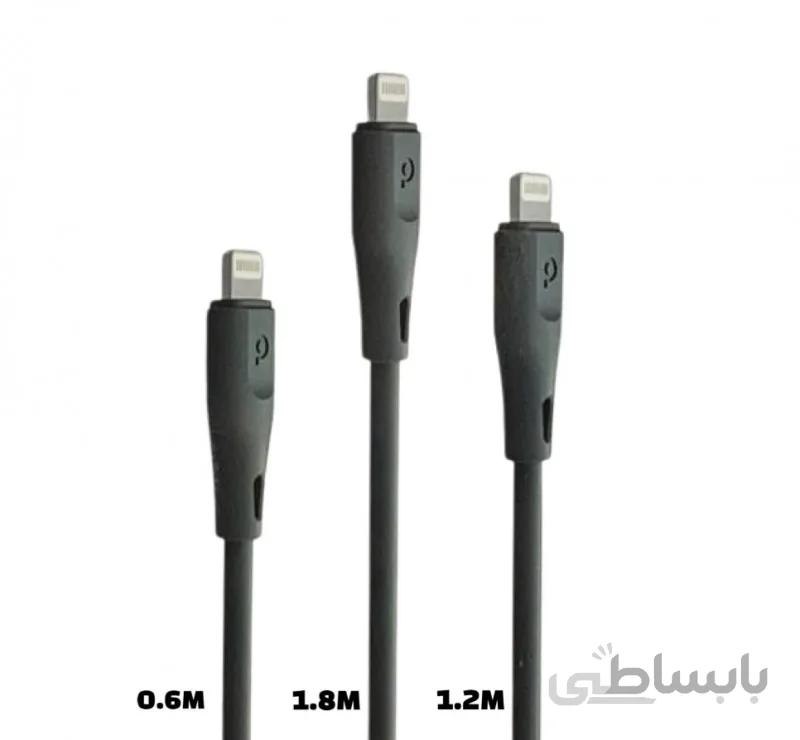 کابل USB A به Lightning پورودو پک 3 عددی PD COLX3