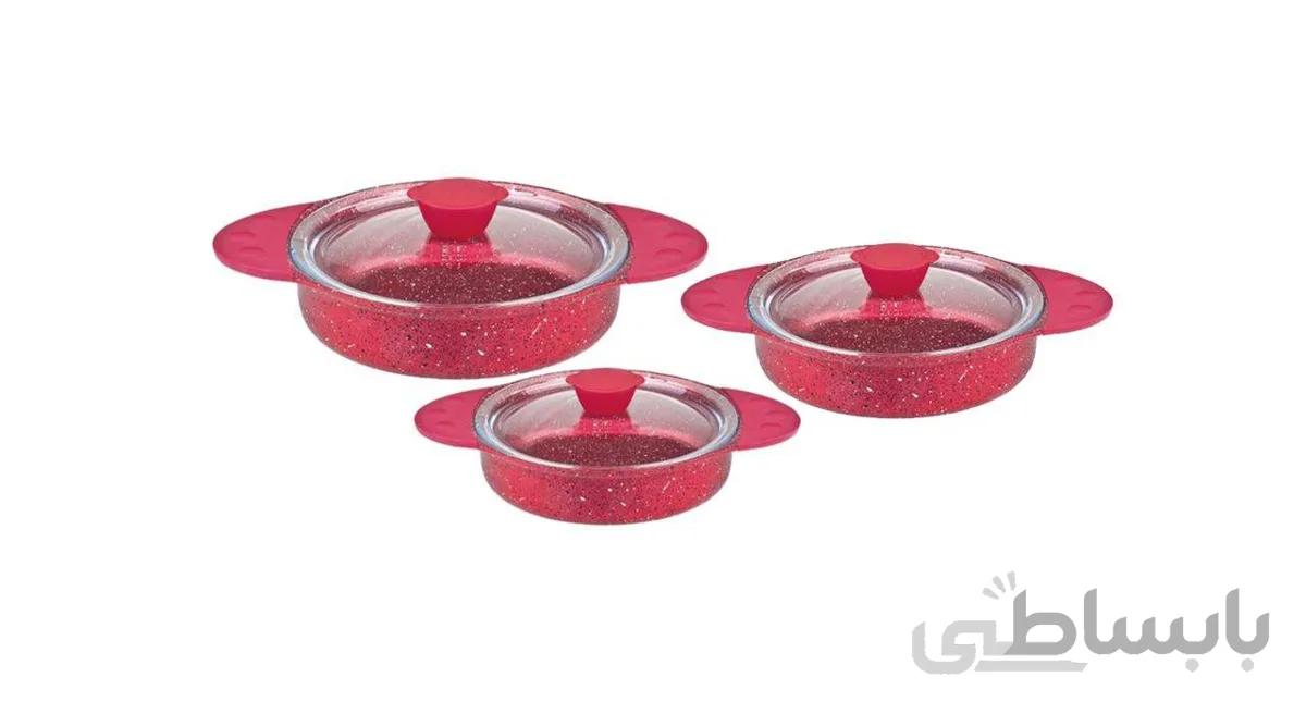 سرویس پخت و پز 6 تکه او ام اس کد 3015-S