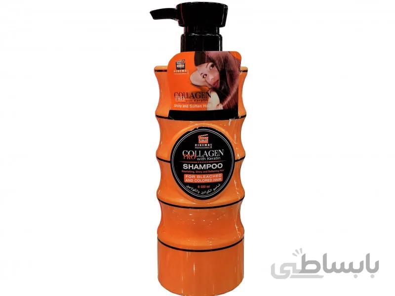 شامپو کراتین و کلاژن نیترو کانادا حجم 500 میل