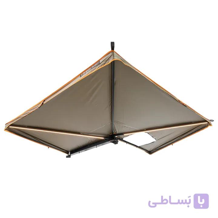 سایه بان خفاشی آلومینیویم دارچه