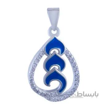 اویز گردنبند نقره زنانه مدل مدرن کد pkr_077