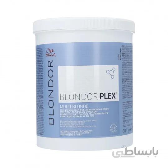 پودر دکلره ولا مدل BLONDOR PLEX وزن 800 گرم