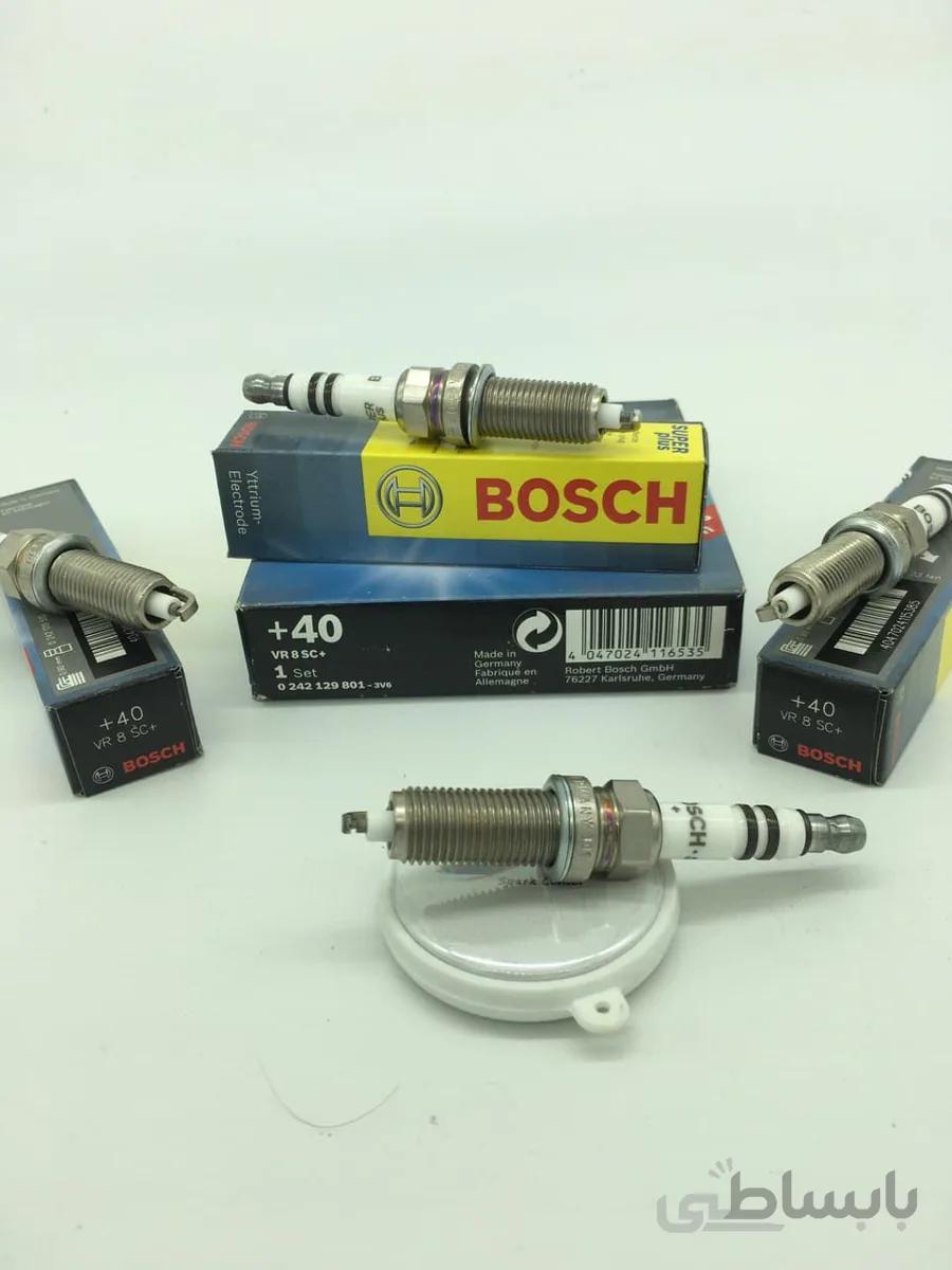 شمع بوش پایه بلند BOSCH VR8SC+ +40(یک عدد)