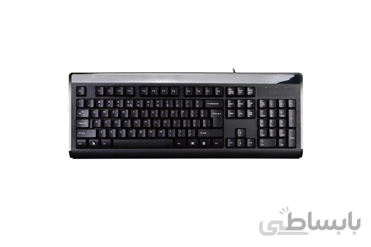 کیبورد سیم دار ایفورتک مدل KEYBOARD A4TECH KB-8A