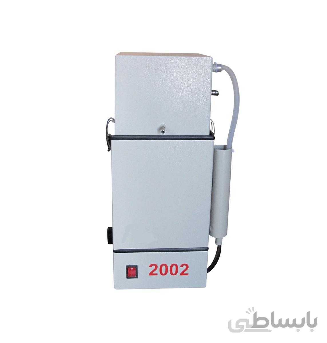 آب مقطر گیری ۴ لیتر درساعت کندانسور شیشه ای یا استیل