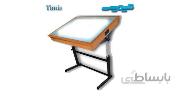 میز نور طراحی 50 × 70