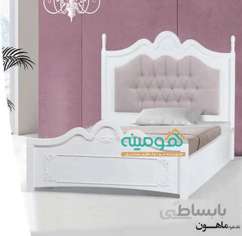 تخت خواب یک نفره مدل ماهون