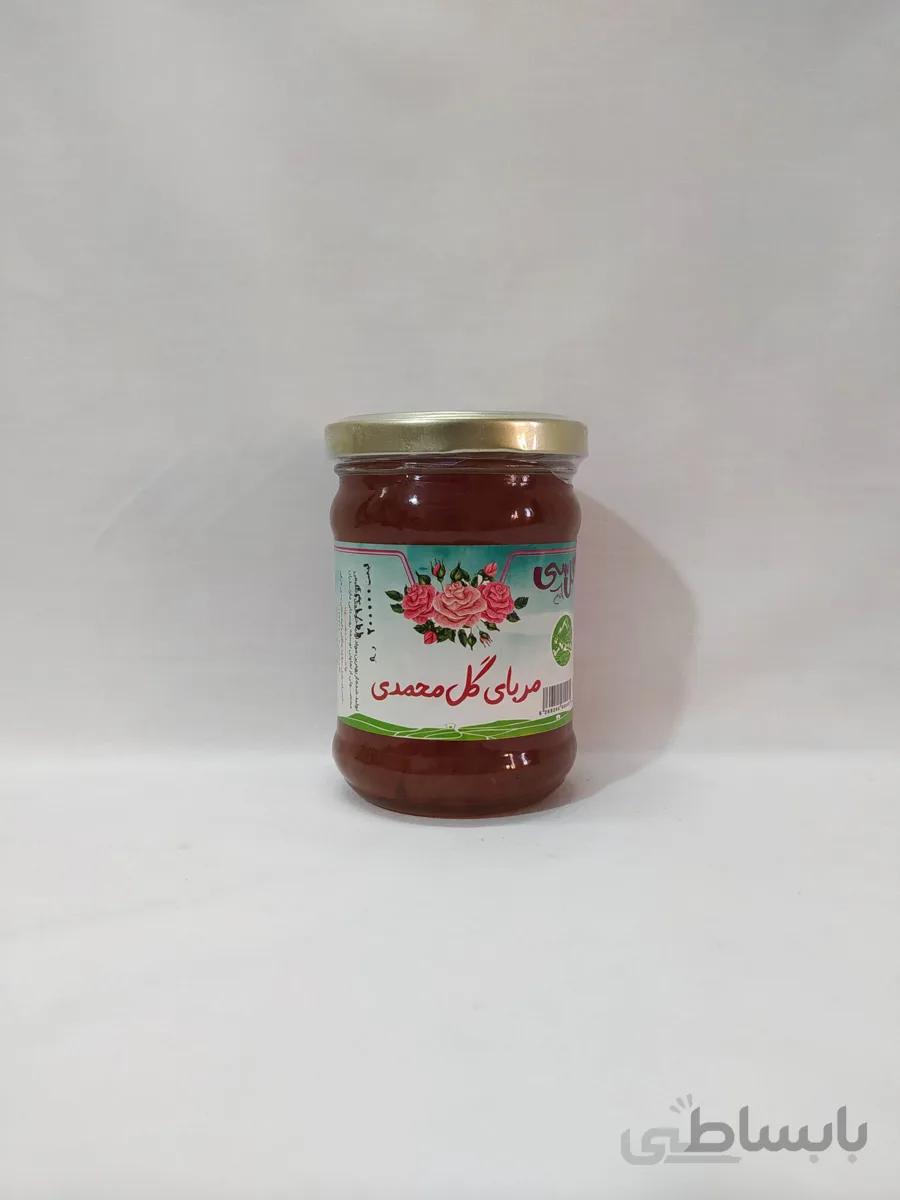 مربای عسلی گل محمدی ارگانیک ۳۰۰ گرمی گل باغ سی