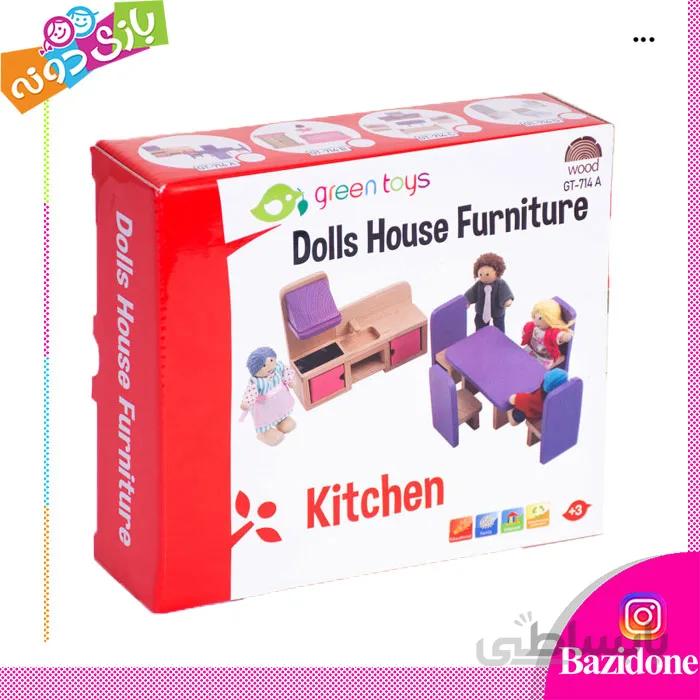 ست چوبی وسایل اشپزخانه