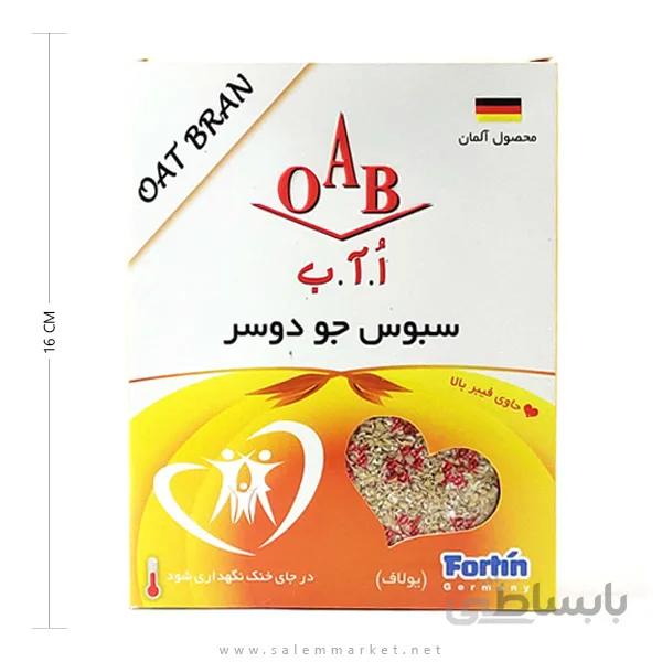 سبوس جو دوسر ۲۰۰ گرمی OAB