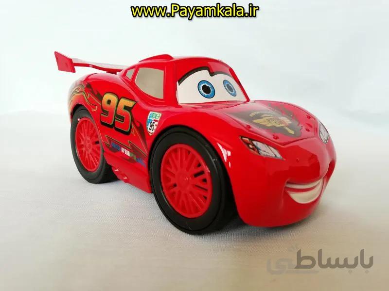 (هوشمند-موزیکال-فلزی-باطری خور) ماشین مک کویین هوشمند (Lightning McQueen)